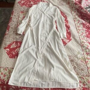 Uniqlo UV Button Down Dress W/Belt